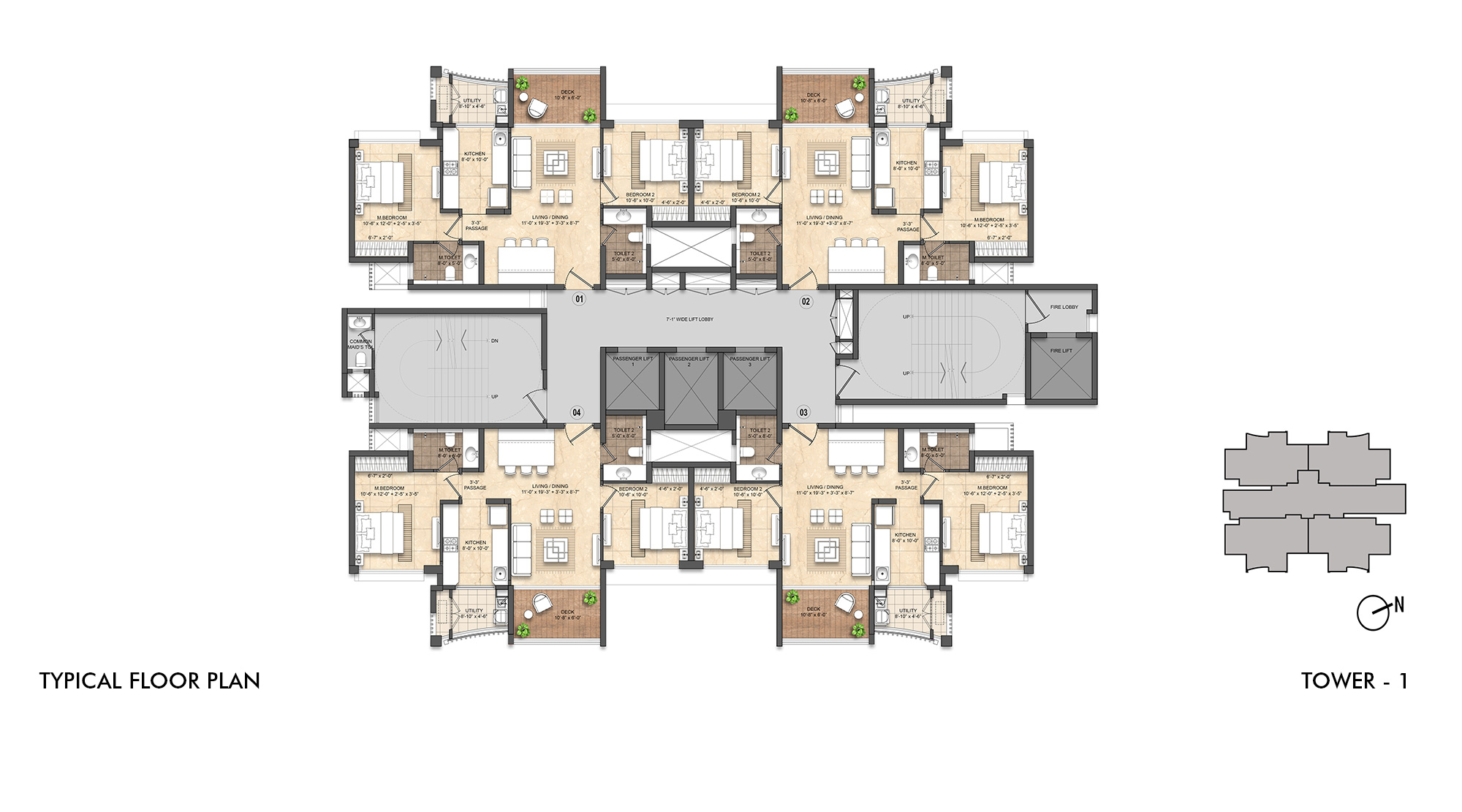 Rustomjee Layout Rustomjee Crown| Download Brochure, Layout, and other details